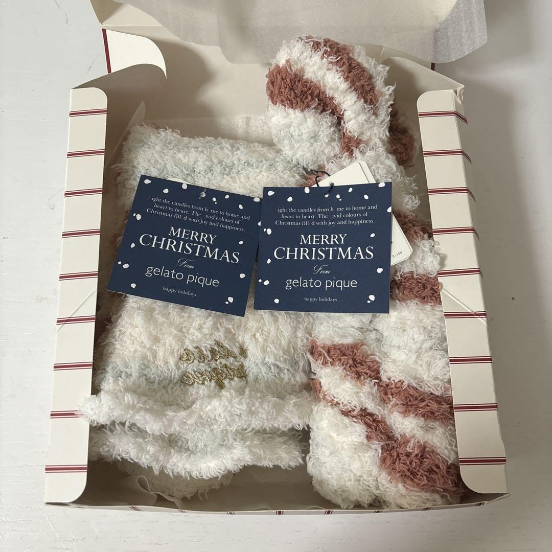 Amazon.co.jp: ジェラートピケGELATO PIQUE クリスマス ソックス