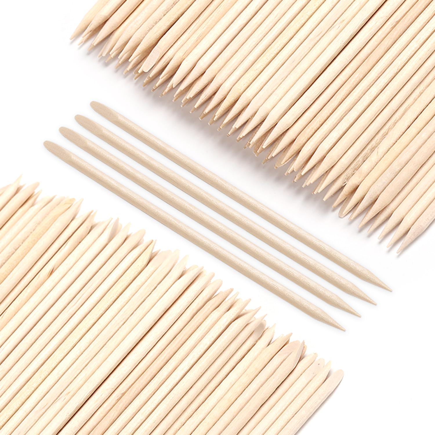 400Pcs Wooden Wax Stick, Eye Brow Nose Lip Waxing Sticks, Wood Waxing Sticks Wax Spatulas Small Applicator Wood Craft Sticks for Home Spa Hair Removal and Smooth Skin Use (400 Pieces)