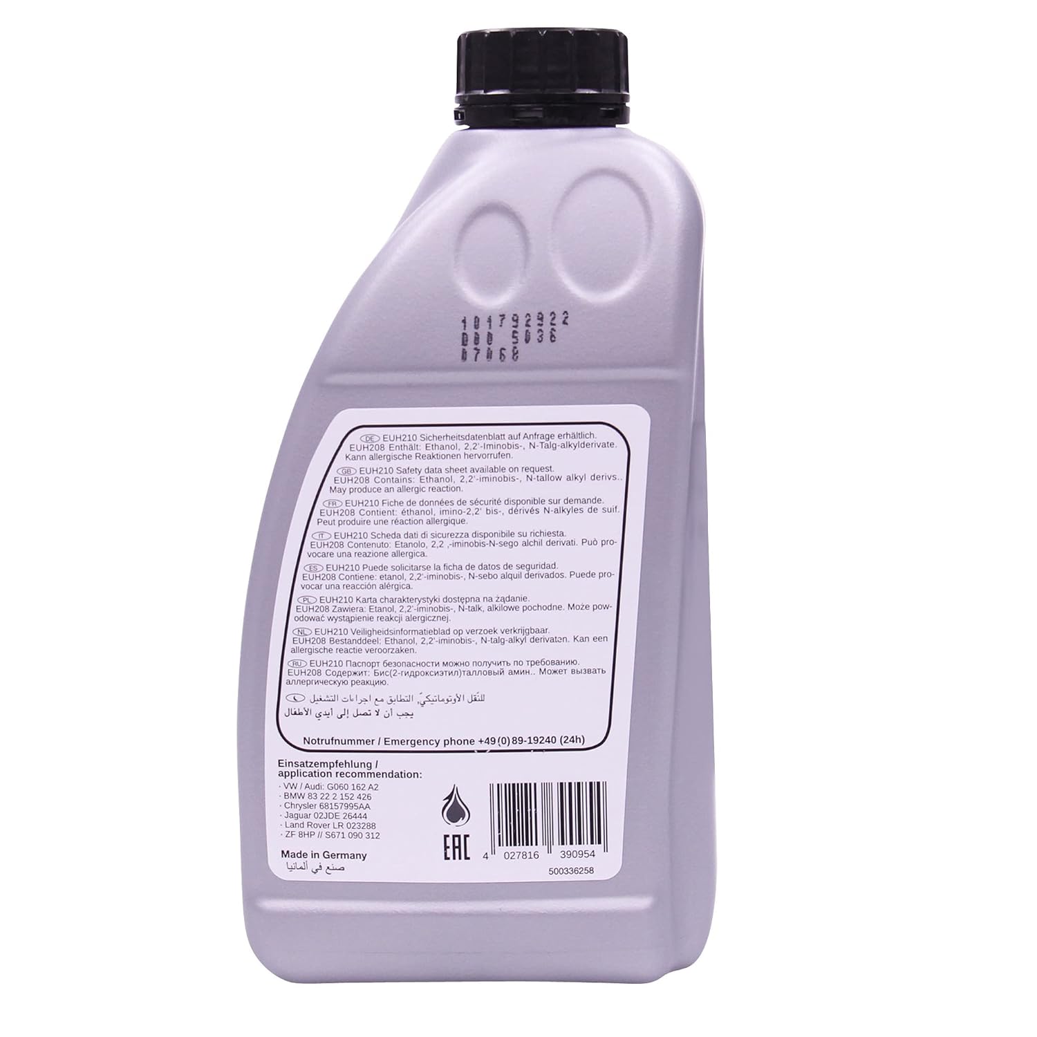 febiOIL 8322289720 83222305397/39095 BMW VW AUDI and ATF AT OIL Mission Oil / 1L Bottle
