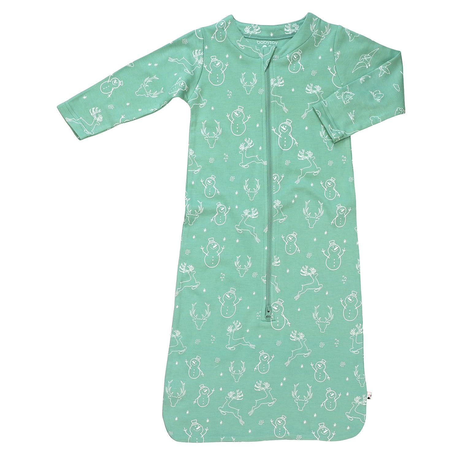 Babysoy Long Sleeve Baby and Toddler Sleep Sack Wearable Blanket