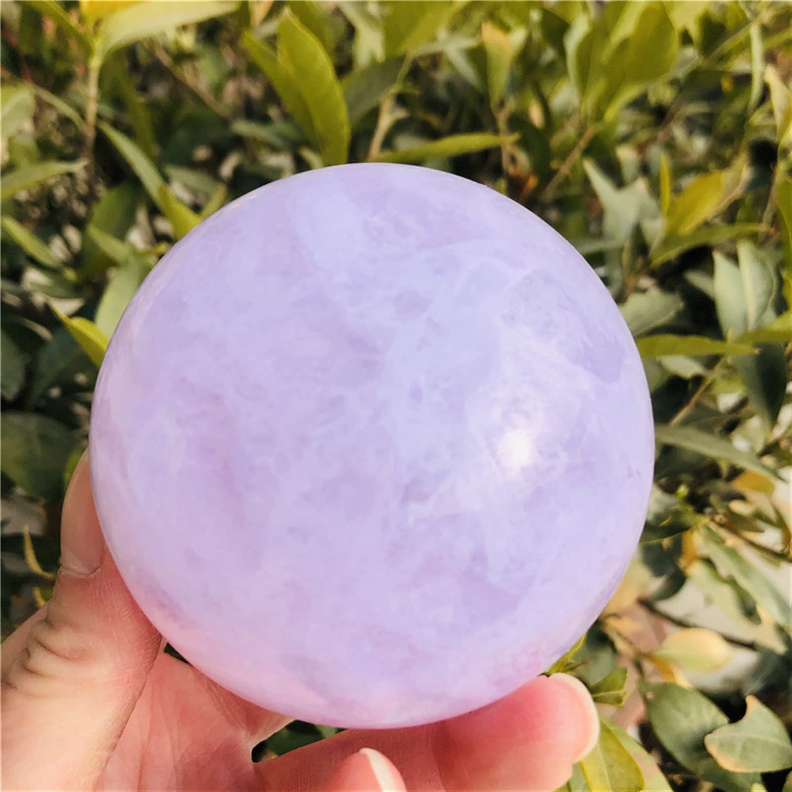 7cm Natural Crystal Ball Quartz Stone Rock Melt Polvere Piena Feng Shui Energy Ball Reiki Decorazione