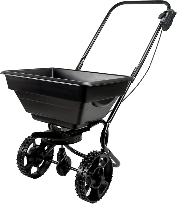 Rotary Spreader Seed Fertiliser Salt Grit Spreader with Adjustable