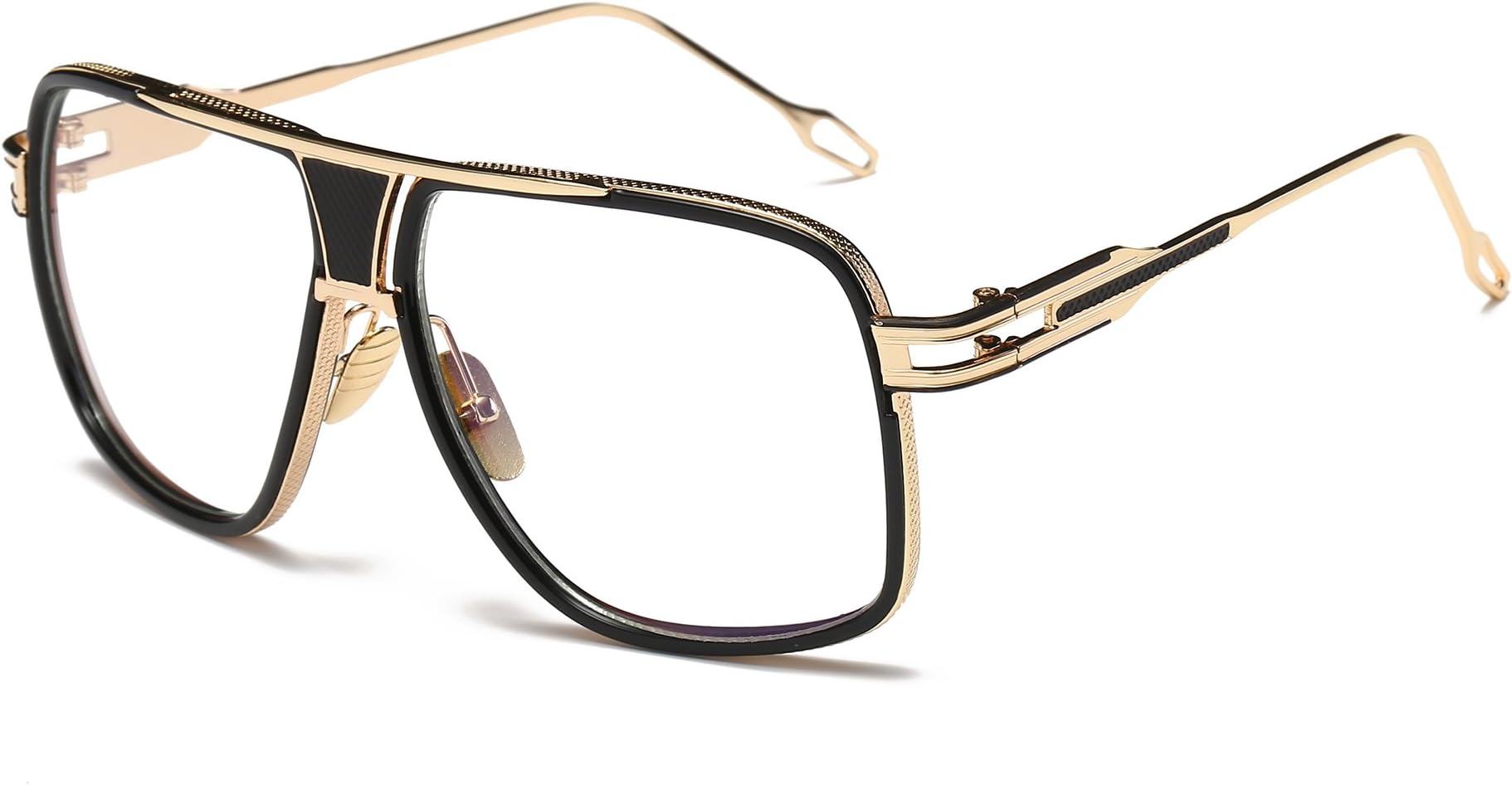 Aviator Sunglasses for Men 100% UV Protection Goggle Alloy Frame with Case