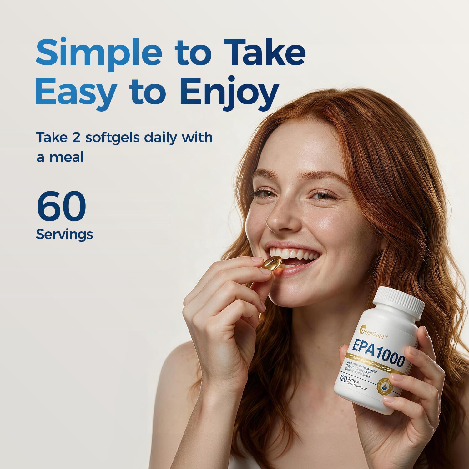 Omega 3 Fish Oil High EPA 1000mg Burpless Mini Softgels 120 Count — Amazon image 8