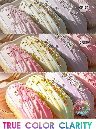 Miniatura 8 de CRLight Bombilla LED de candelabro de 2 W, 4000 K, luz diurna blanca, equivalente a 300 W, 300 lúmenes, base E12, bombillas de filamento LED