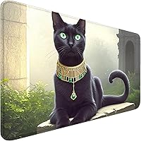 Vista 29 de Fantasy AI TCG - Tapete de juego de 24 x 14 pulgadas para MTG DTCG CCG RPG, tarjeta de intercambio entintada, alfombrillas de juego de superficie