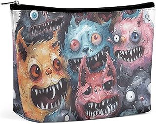 Bolsa de maquillaje de viaje impermeable, org...