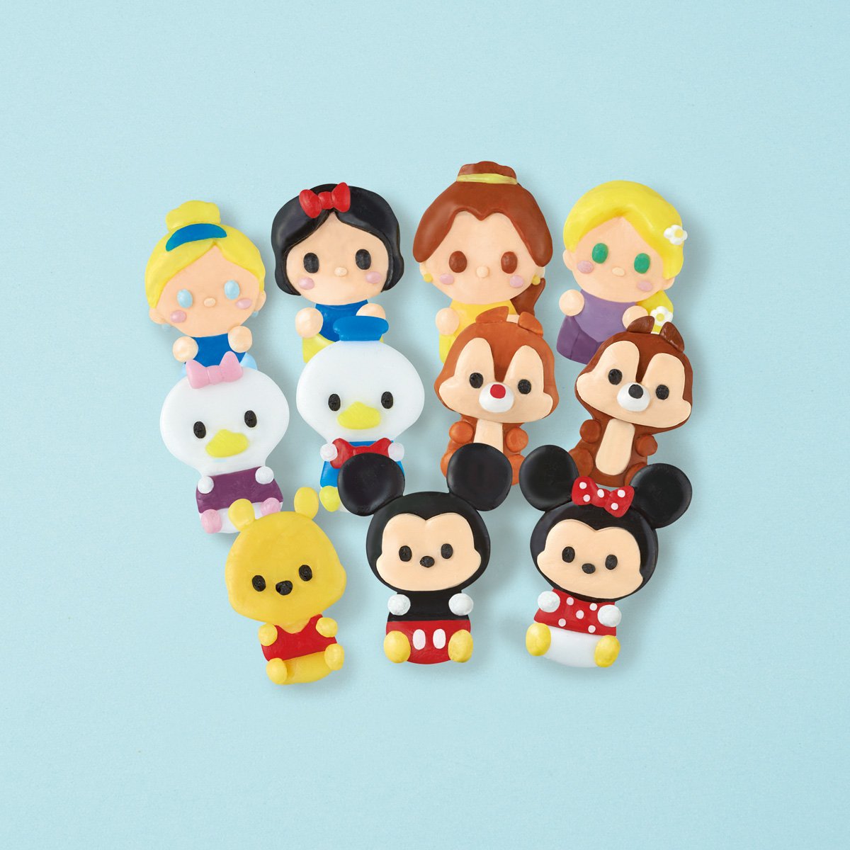 Amazon.co.jp: Pucclay!(ぷっクレイ!) ディズニーキャラクターDXセット