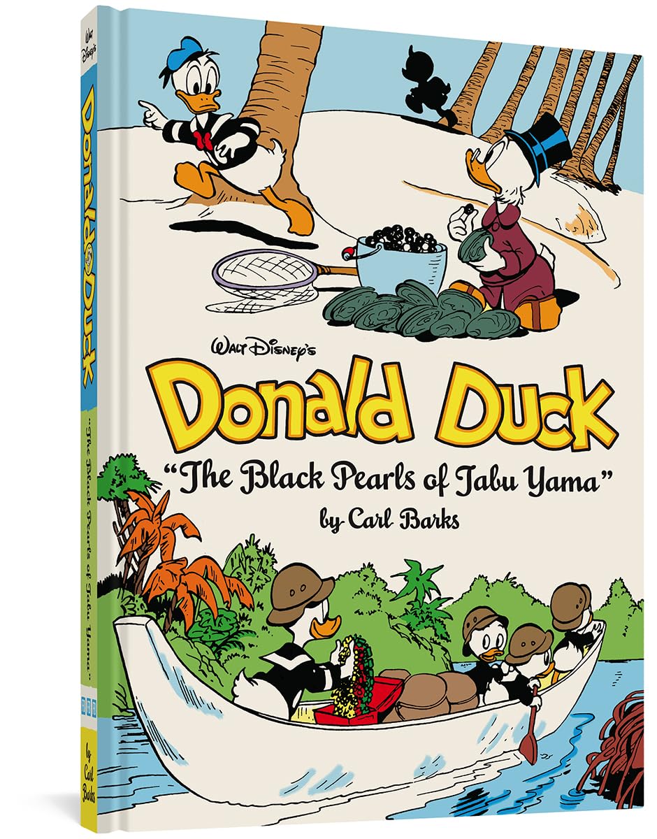 Walt Disney's Donald Duck: The Black Pearls of Tabu Yama (The Complete Carl Barks Disney Library, 19)