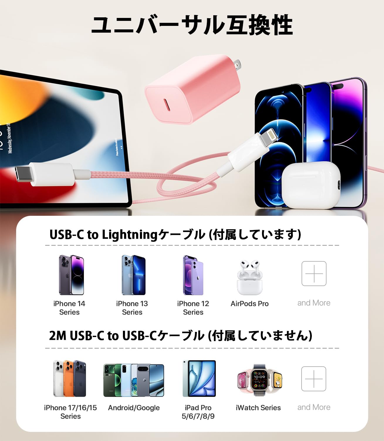 Amazon | iPhone 充電器 純正 20W PD 急速 [2個セット/Apple MFi・PSE 