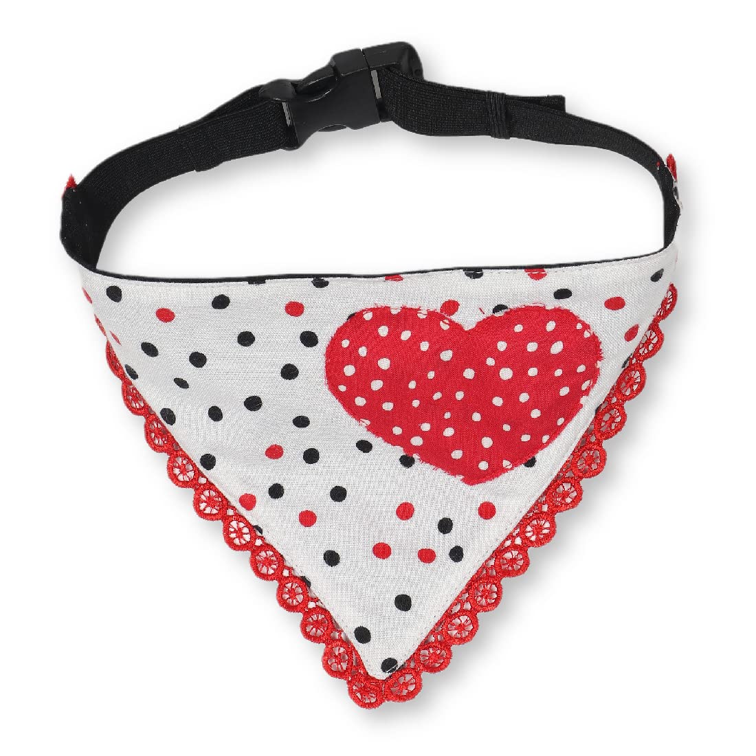 beboji Polka Dot Dog Neck Kerchief/Bandana for Dogs/Puppy/Cats/Kitten | Adjustable Pet Dog Bandana - S/M (B09W5QH78M) Amazon Price History, Amazon Price Tracker