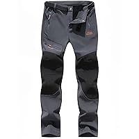 BenBoy Pantaloni Trekking Uomo Invernali Impermeabile Caldo Pantaloni Softshell Outdoor