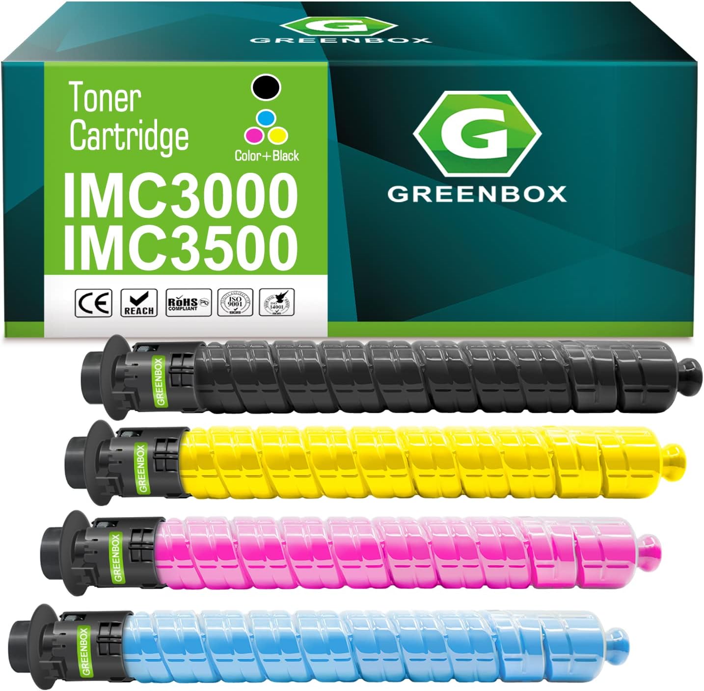 Amazon.co.jp GREENBOX 互換 IMC3000 IMC3500 大容量トナーカートリッジ IMC3000 IMC3500