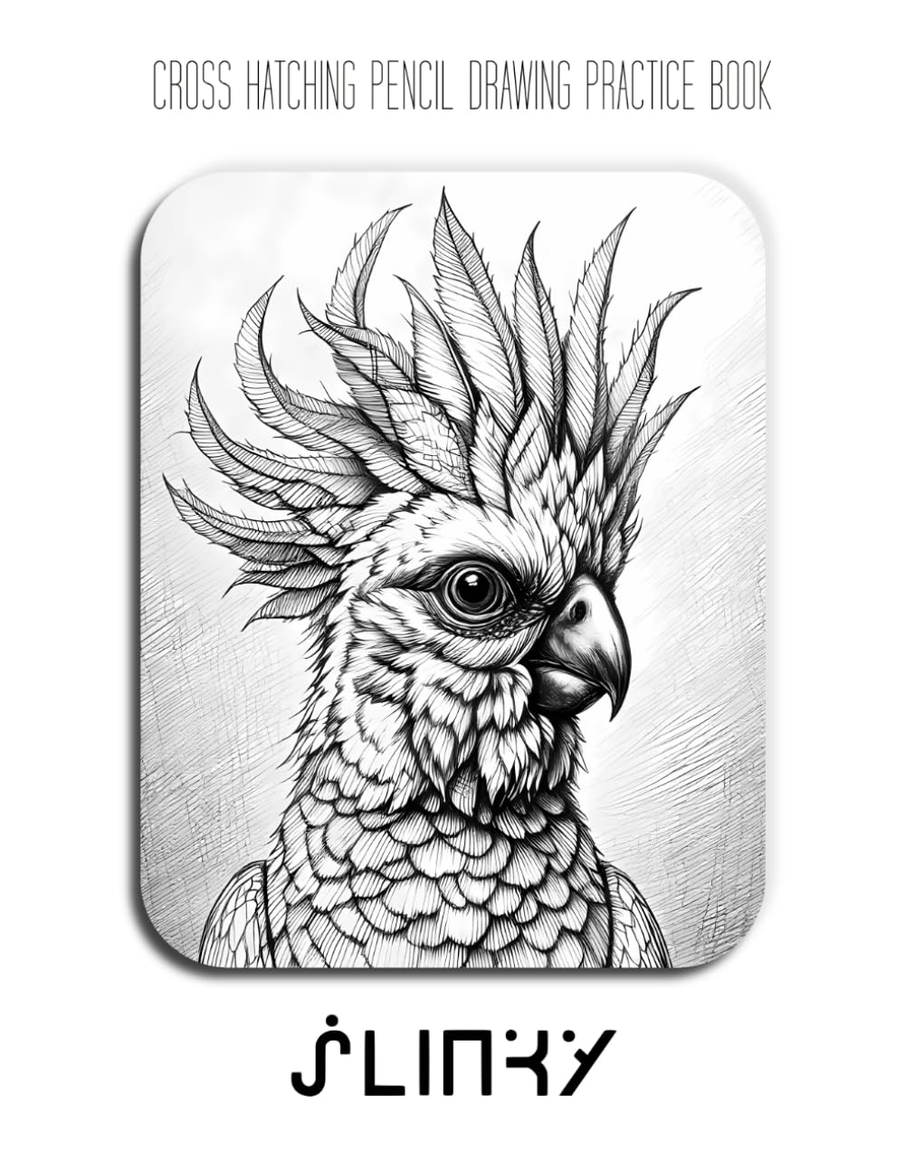 Cross Hatching Pencil Drawing Practice Book – Slinky: An Artist's Journey into Animal Textures and Expressive Forms