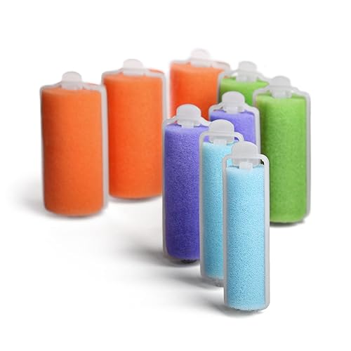 Miniatura 3 de Rodillos de goma para el cabello de Goody Styling Essentials., Colores Variados