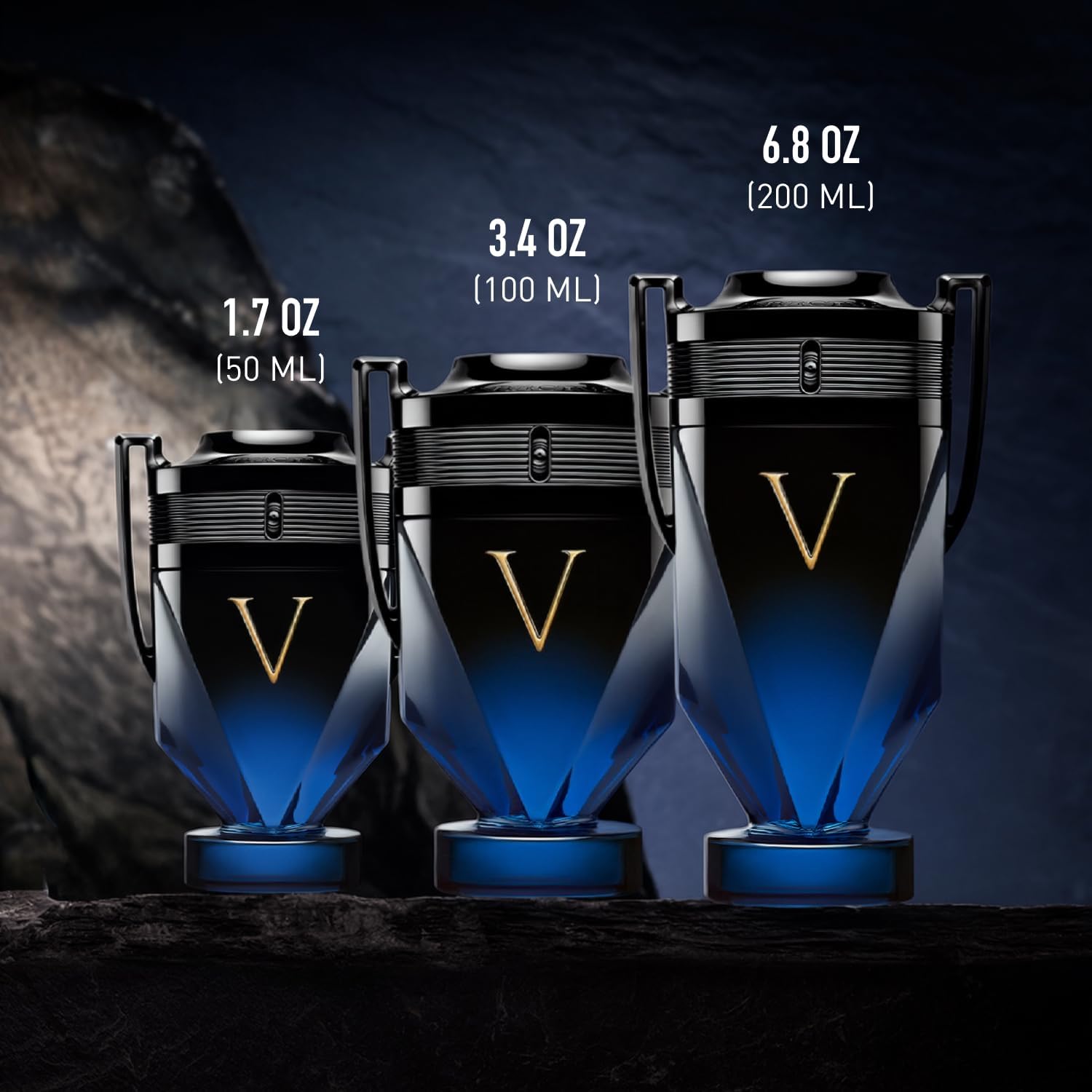 Invictus Victory Elixir Parfum for Men - Long Lasting Intense Amber Woody Spicy Men's Perfume with Cardamom, Lavender & Vanilla - Trophy Bottle French Fragrance Spray, 1.7 oz - Image 6