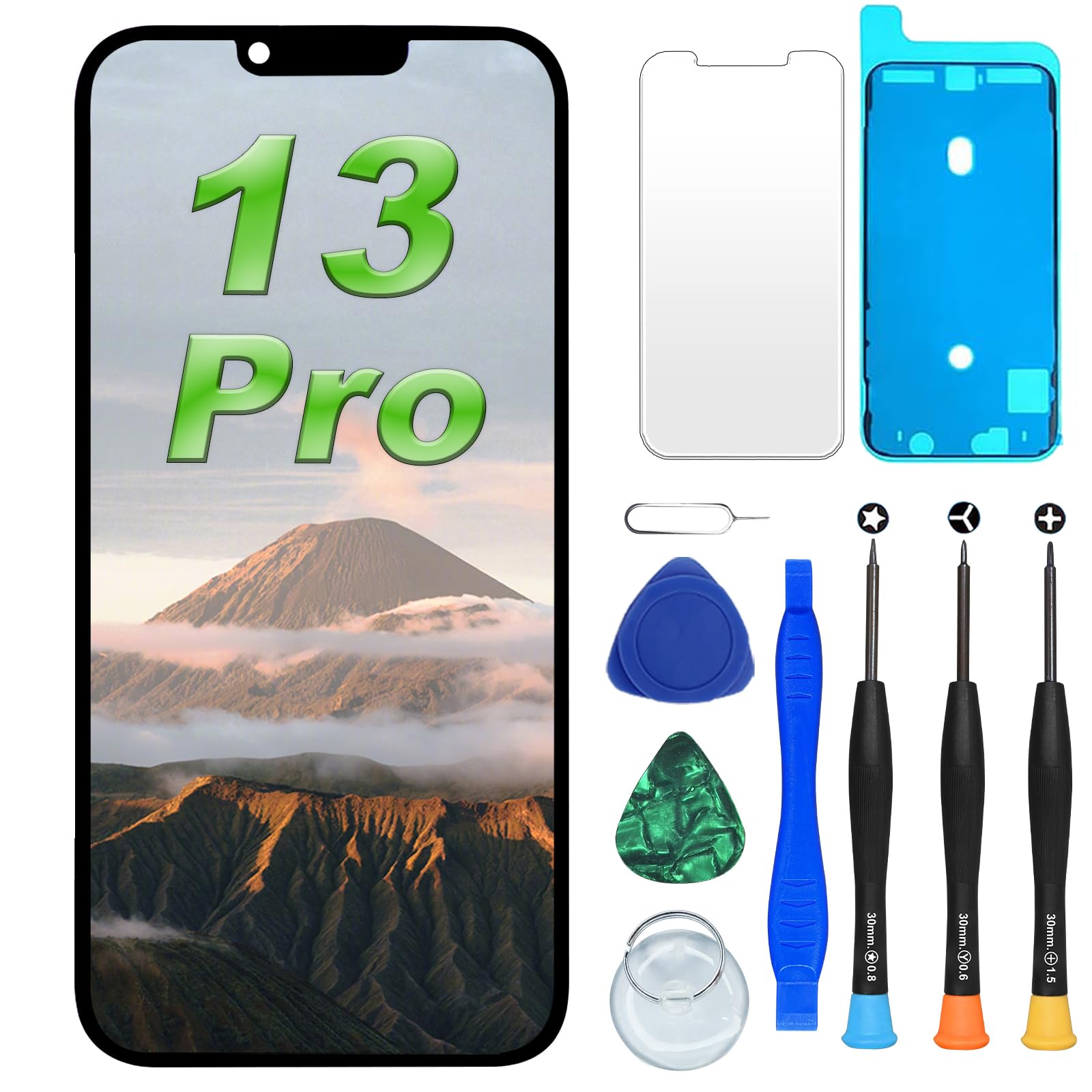 Écran pour iPhone 13 Pro tactile LCD True Tone affichage FHD de rechange - 8