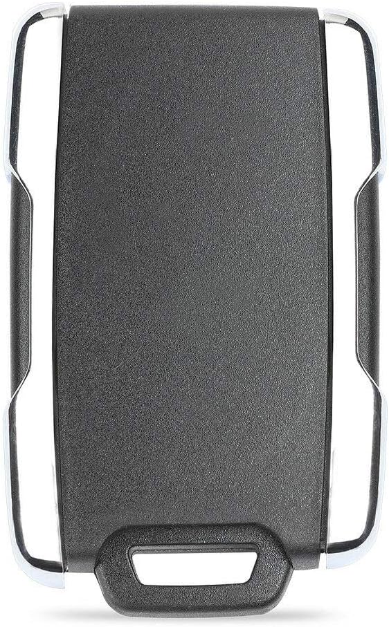 Beefunny Remote Car Key Shell Case Fob 6 Button for Chevrolet Silverado GMC Sierra Chrome Edge (2)
