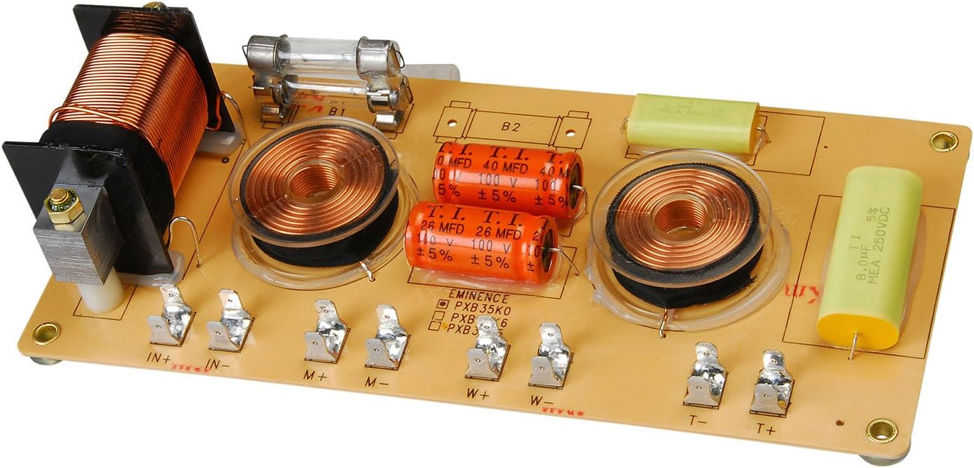 Amazon.com: Eminence X-OversPXB3:5k0 3-Way Board Crossovers : Musical ...