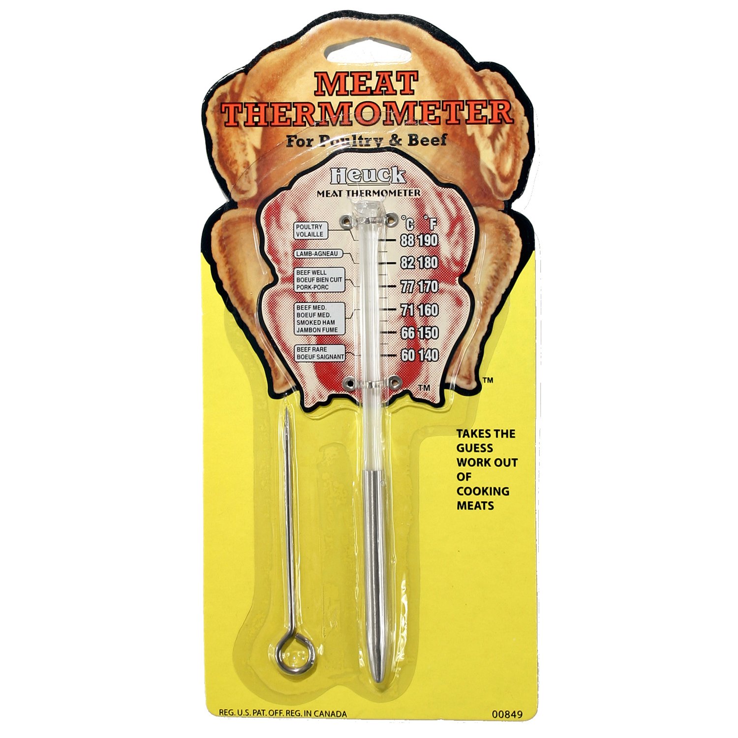 HIC Harold Import Co. 849-HIC Turkey & Meat Thermometer Home Decor Products