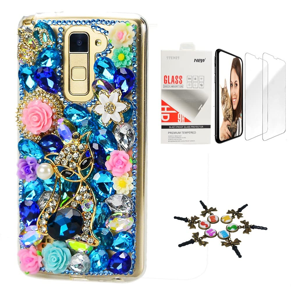 Pretty Flowers Butterfly Design Cover With Screen Protector