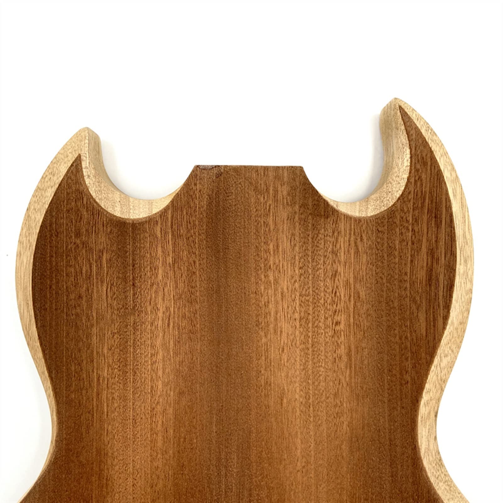 FLFL 1 Set 2 Pickup A Doppia Bobina Incompiuta Fai da Te Corpo in Mogano per SG. Corpo E Collo per Chitarra Elettrica Kit Chitarra incompiuto