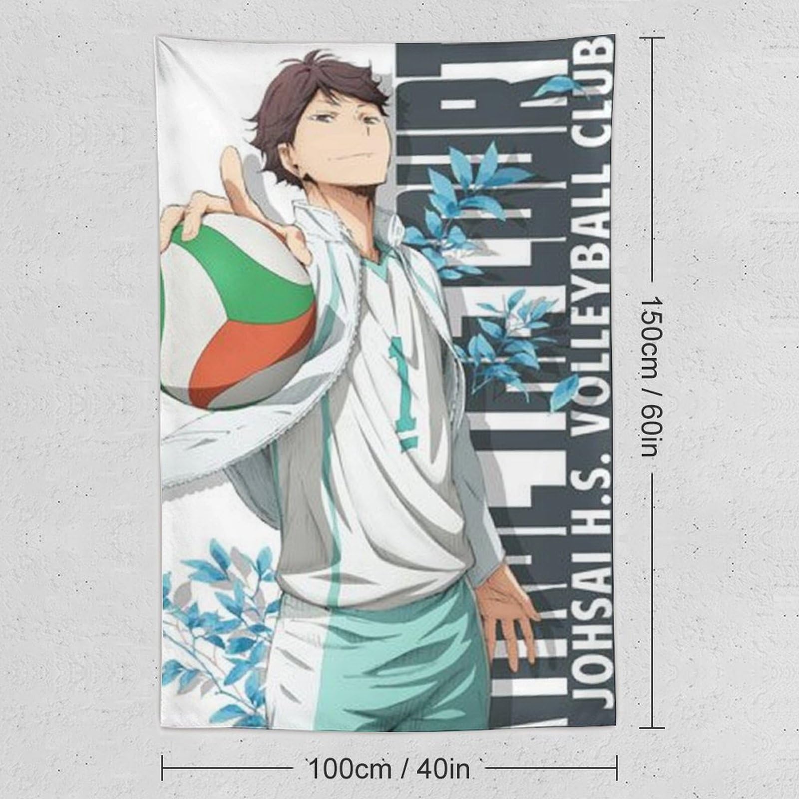 1/6発送 及川徹 青葉城西 ハイキュー BIGポスター タペストリー Amazon