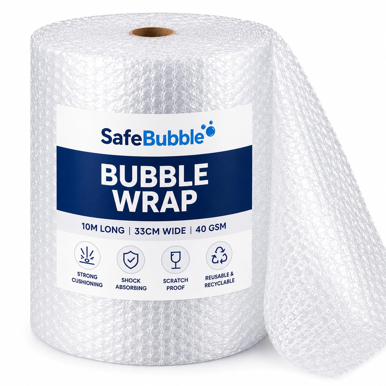 Bubble Wrap Roll 33 CM x 5 Meter | Air Bubble Packing Sheet for Safe Shipping, Moving & Fragile Item Protection-image-19