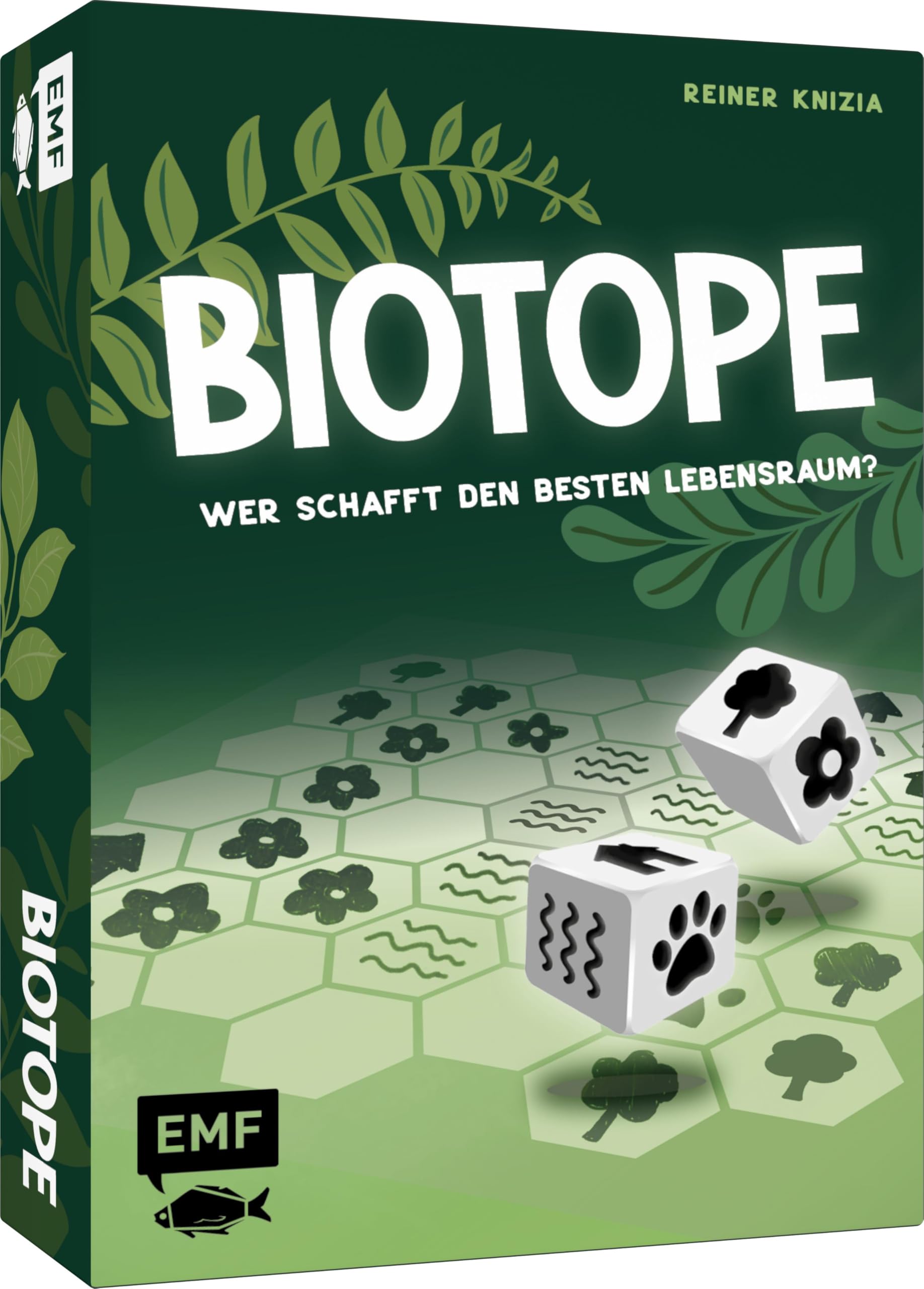 Würfelspiel: Biotope - Wer schafft den besten Lebensraum?: Für 1-6 Personen von 8 bis 99 Jahren