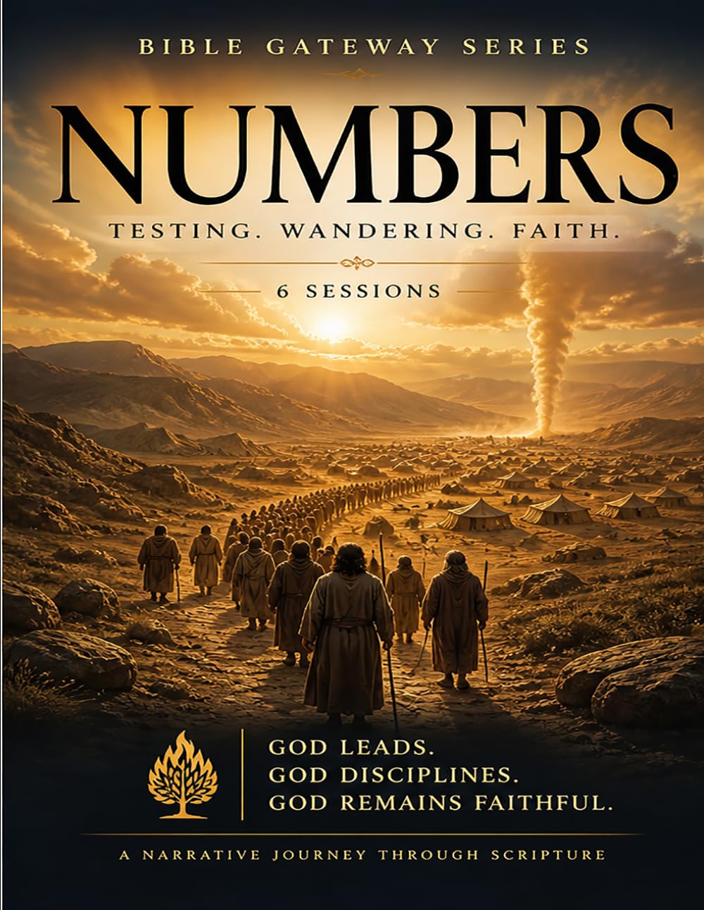 Numbers: Tested in the Wilderness (Bible Pathways Series)