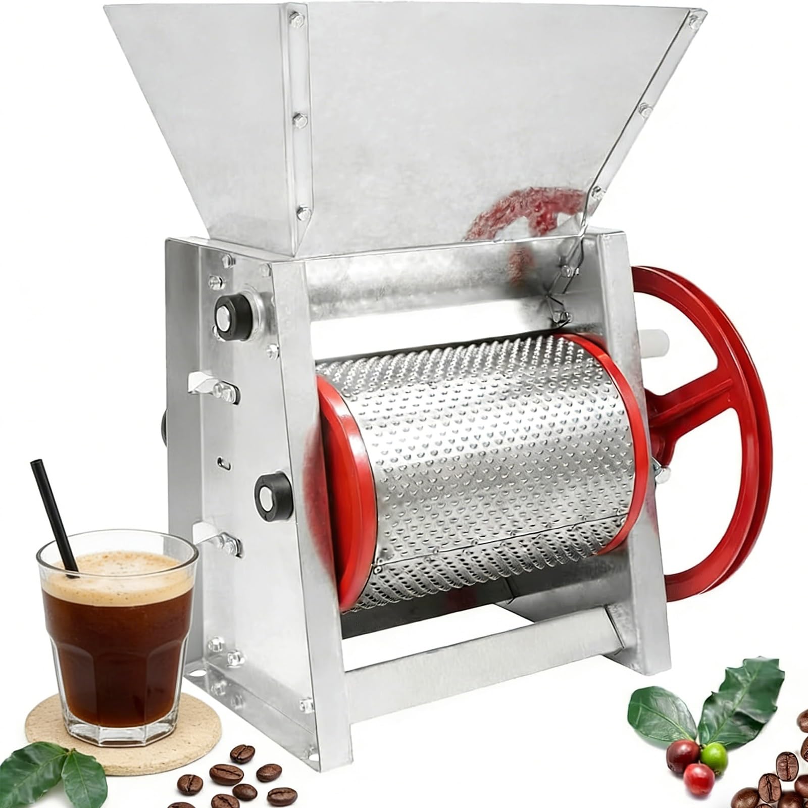 Peeler manuale del chicco di caffè, Sheller dell'acciaio inossidabile con