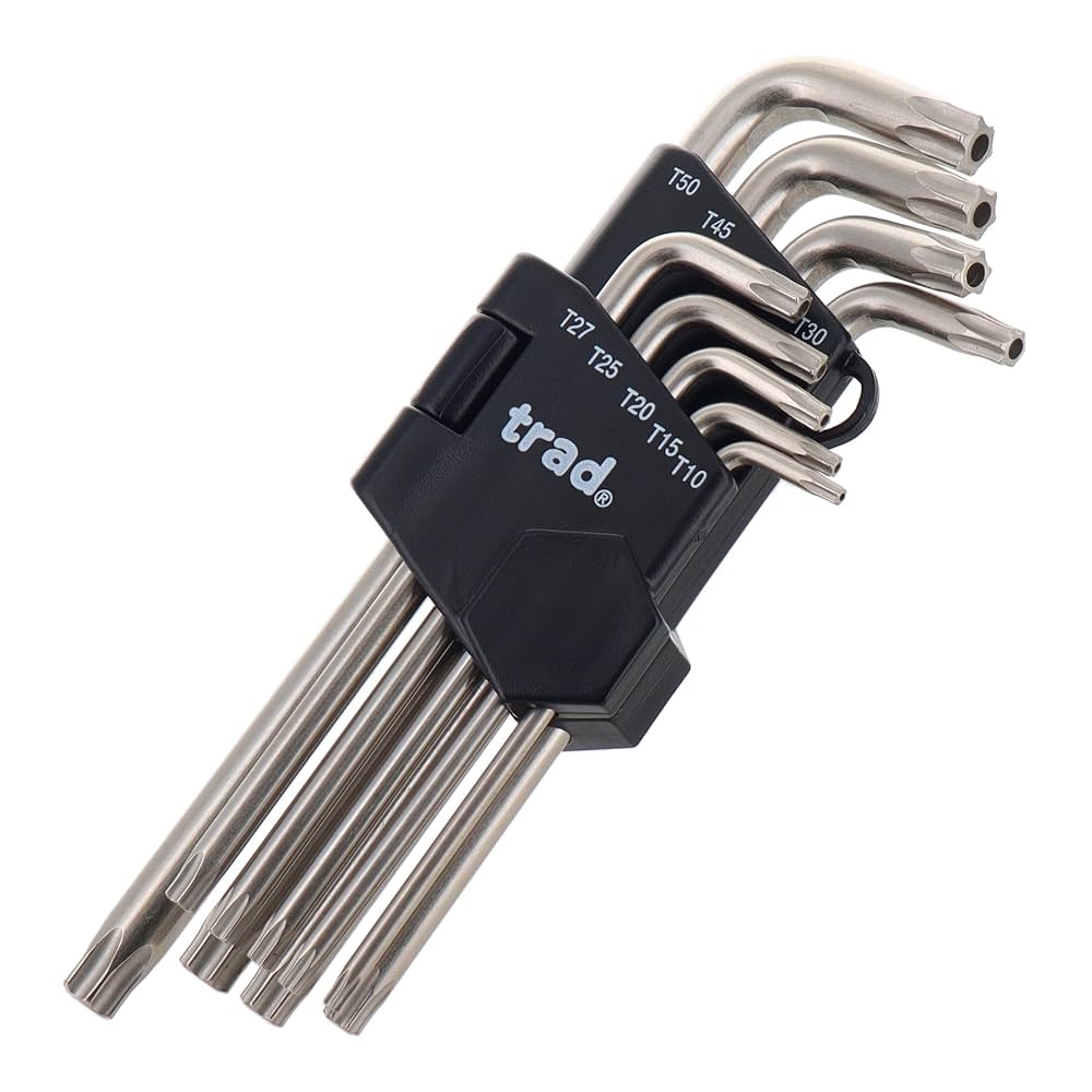 Amazon.co.jp: trad 9pcs. ヘックススローブレンチセット TTM-9