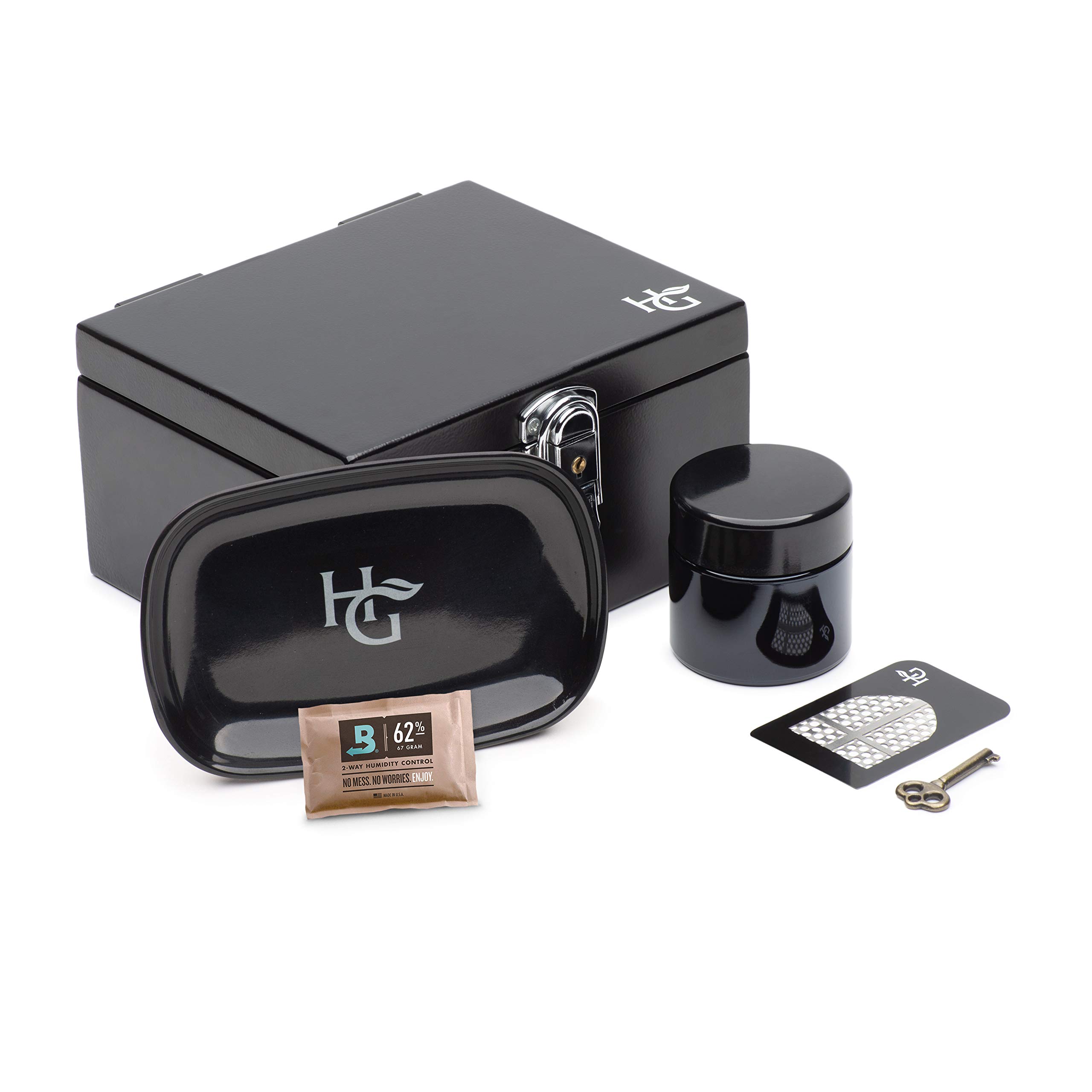 Buy Steel Stash Box by Guard 100 Smell Proof Vault with a Built in