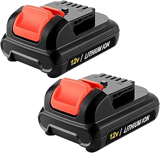 ADVTRONICS 2 Pack 12V Max Replacement Battery Compatible with Dewalt DCB120 DCB123 DCB122 DCB127 DCB124 DCB121 12V Lithium-ion Battery