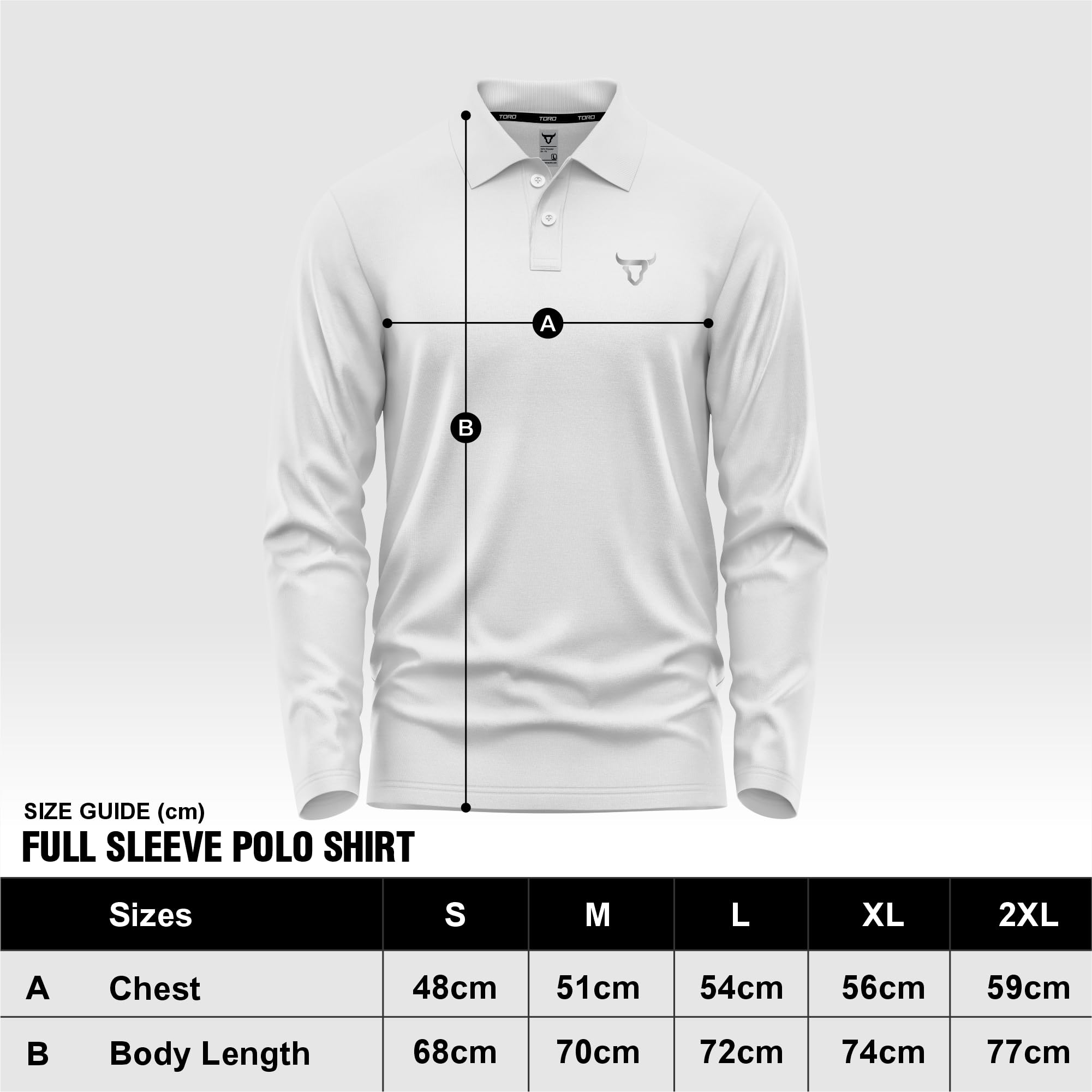 TORO ACTIVA Paquete de 3 camisetas polo para hombre, ajuste regular, uniforme olímpico, casual, ropa de fiesta, multicolor, manga larga, con botones, para adultos