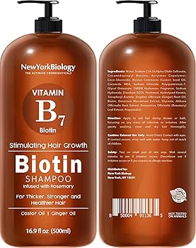 Amazon.com : New York Biology Biotin Shampoo and Conditioner