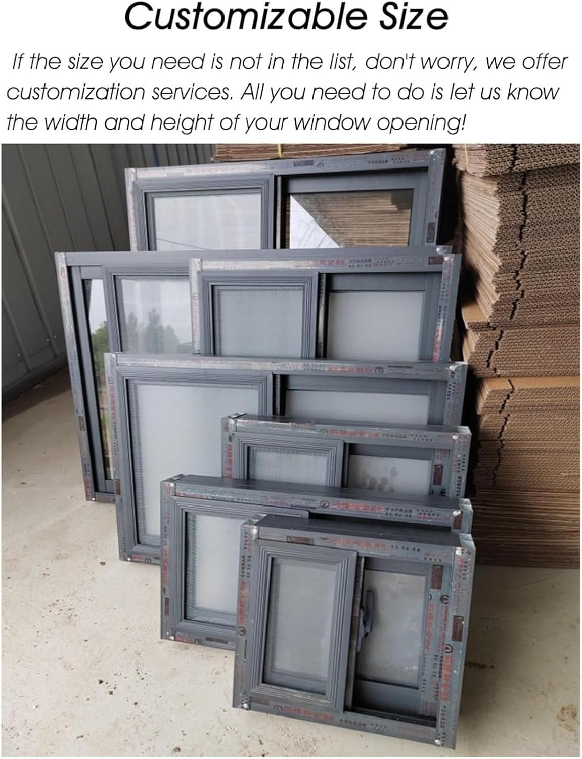 Horizontal Sliding Transom Window for Sheds, Homes, Bathrooms & Basements - Adjustable 20-40 Inch Size, Durable & Energy-Efficient Design for Optimal Light & Ventilation