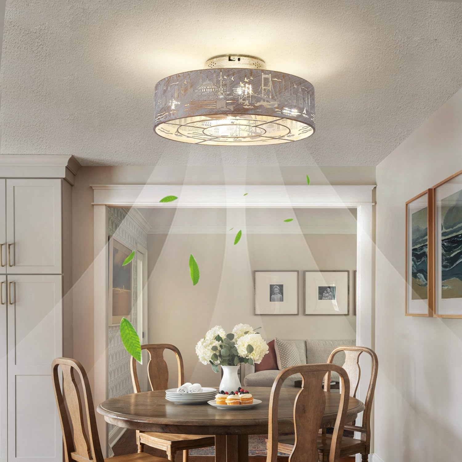 Amazon.com: Minka Lavery Semi Flush Mount Ceiling Light 4434-252 