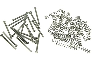 KAISH Pack of 20 American Thread Humbucker Pickup Height Screws