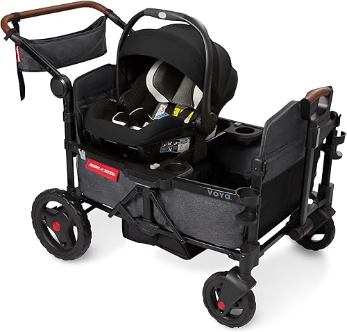 Miniatura 5 de Radio Flyer Voya - Adaptador de asiento de coche para bebé (Graco) para cochecito de bebé, adaptador de asiento de automóvil para niños pequeños
