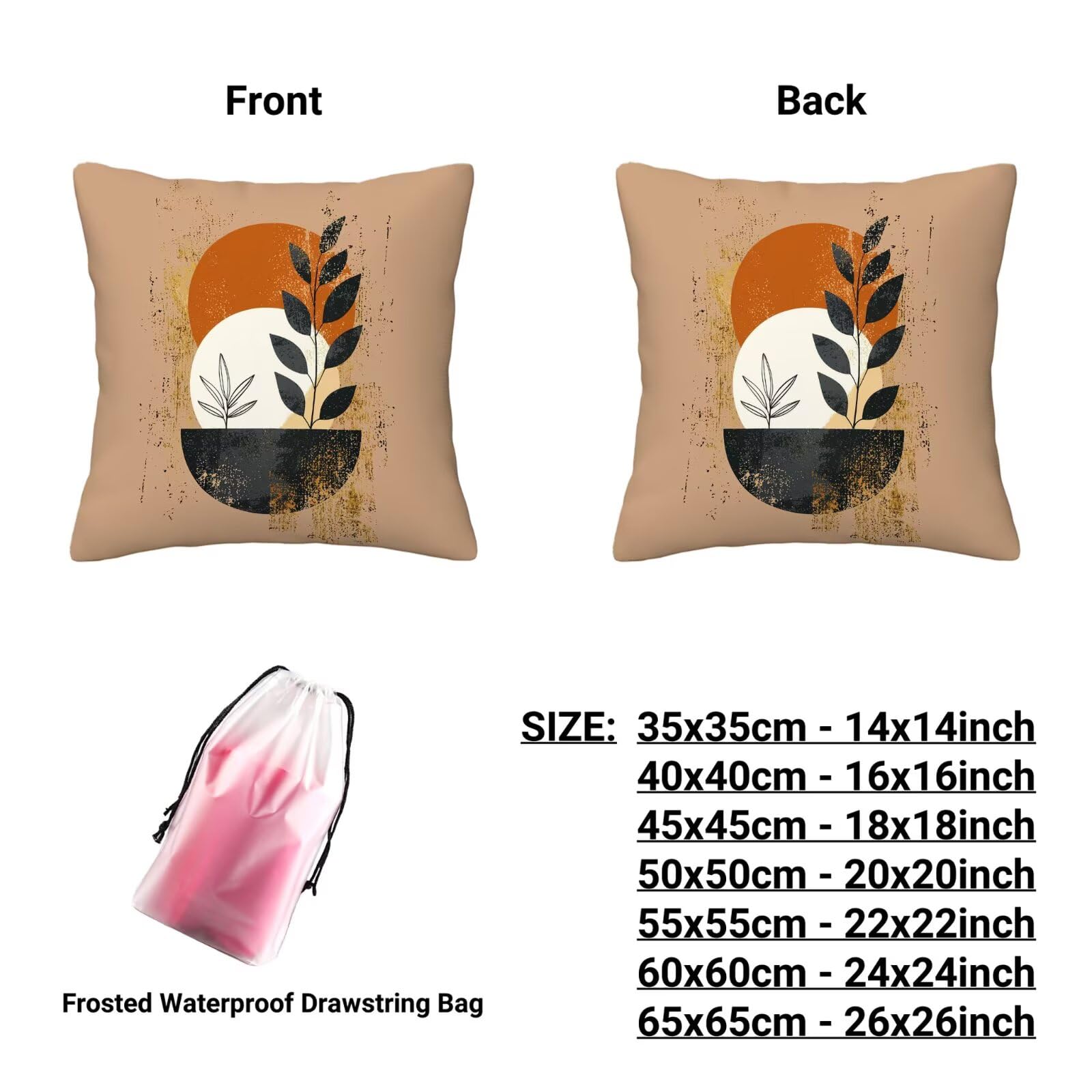 Kissenbezug 60x60 Braun 4er Set Samt Kissenbezüge Modern Zierkissenbezug Kissenhülle Dekorative Weiche Quadratische Dekokissenbezug Sofakissenbezug Couchkissen für Deko Schlafzimmer Wohnzimmer T-24