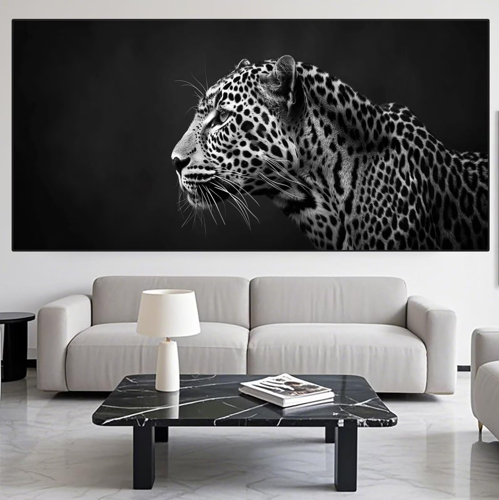 Leopard Diamond Art Animal Diamond Painting Arts and Crafts dla dorosłych, zestawy do malowania diamentami 5D, dorosłych, Crysta, haft krzyżykowy, zestaw do haftowania dla początkujących, dekoracja