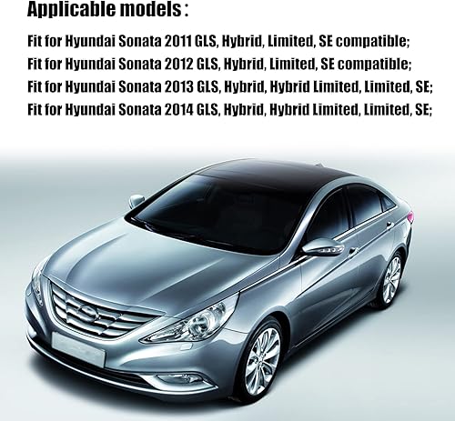 Miniatura 4 de Tavaski Arnés de cableado de luz trasera 92450-3Q000 para Hyundai Sonata 2011, 2012, 2013, 2014, reemplazo 92450 3q000 para bombillas de soporte de