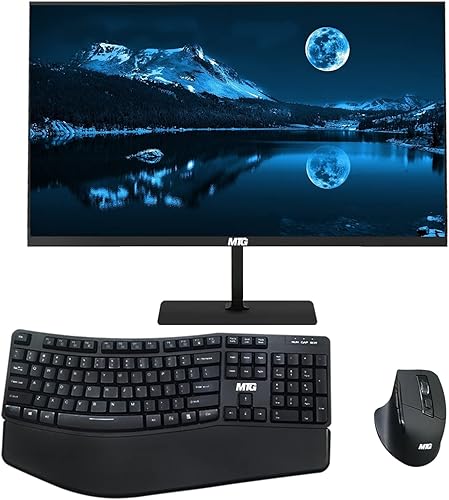 TechMagnet Computadora de escritorio todo en uno, Cheetah 4, Intel Core i3 4ª generación de 2.9 GHz, 8 GB DDR3, 120 GB SSD, monitor LED de 27