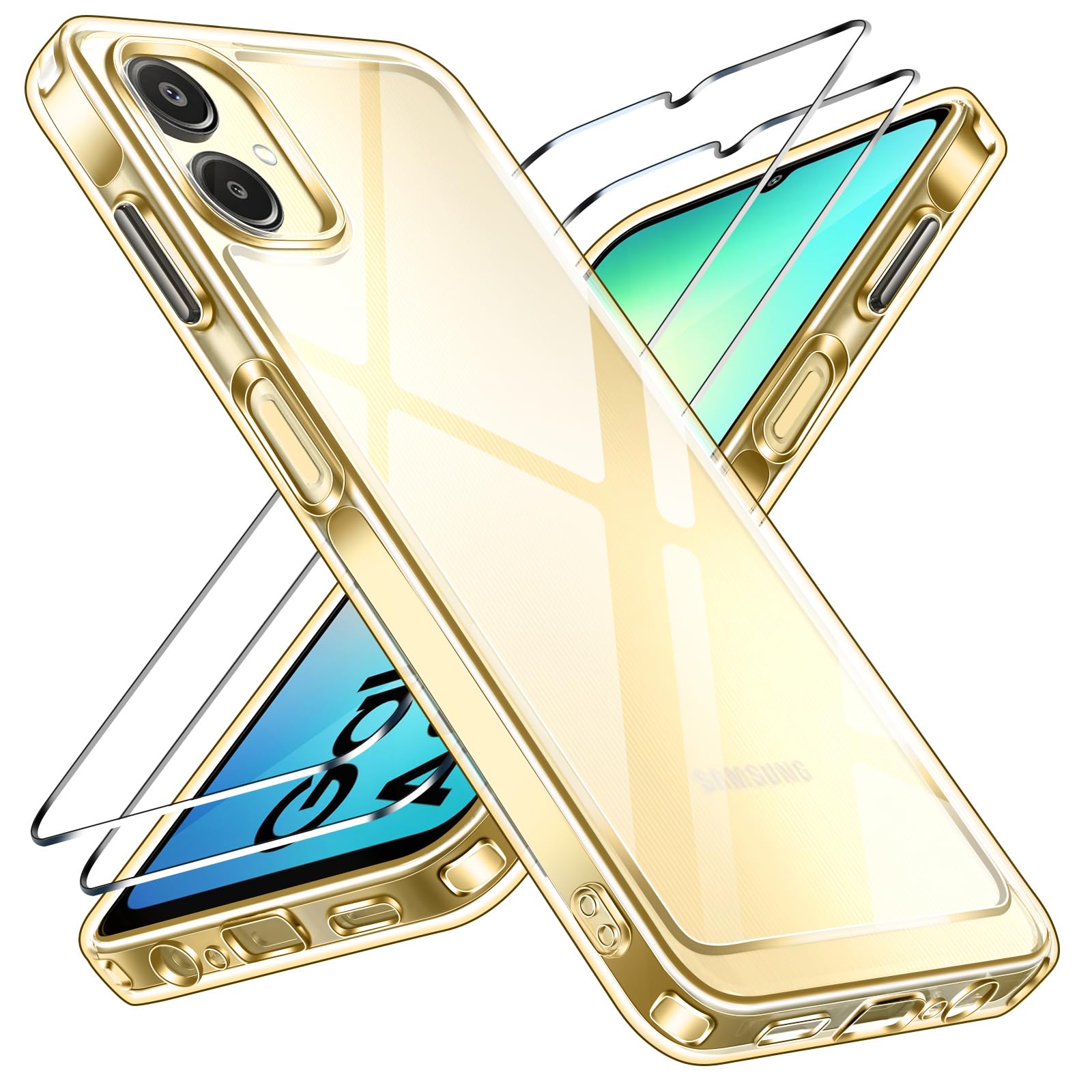 ivoler Clara Funda para iPhone 17, con 2 Piezas Cristal Templado, [Protección Militar] Anti-Amarillo Carcasa Antigolpes Bumper Case Cover - Transparente — view 85
