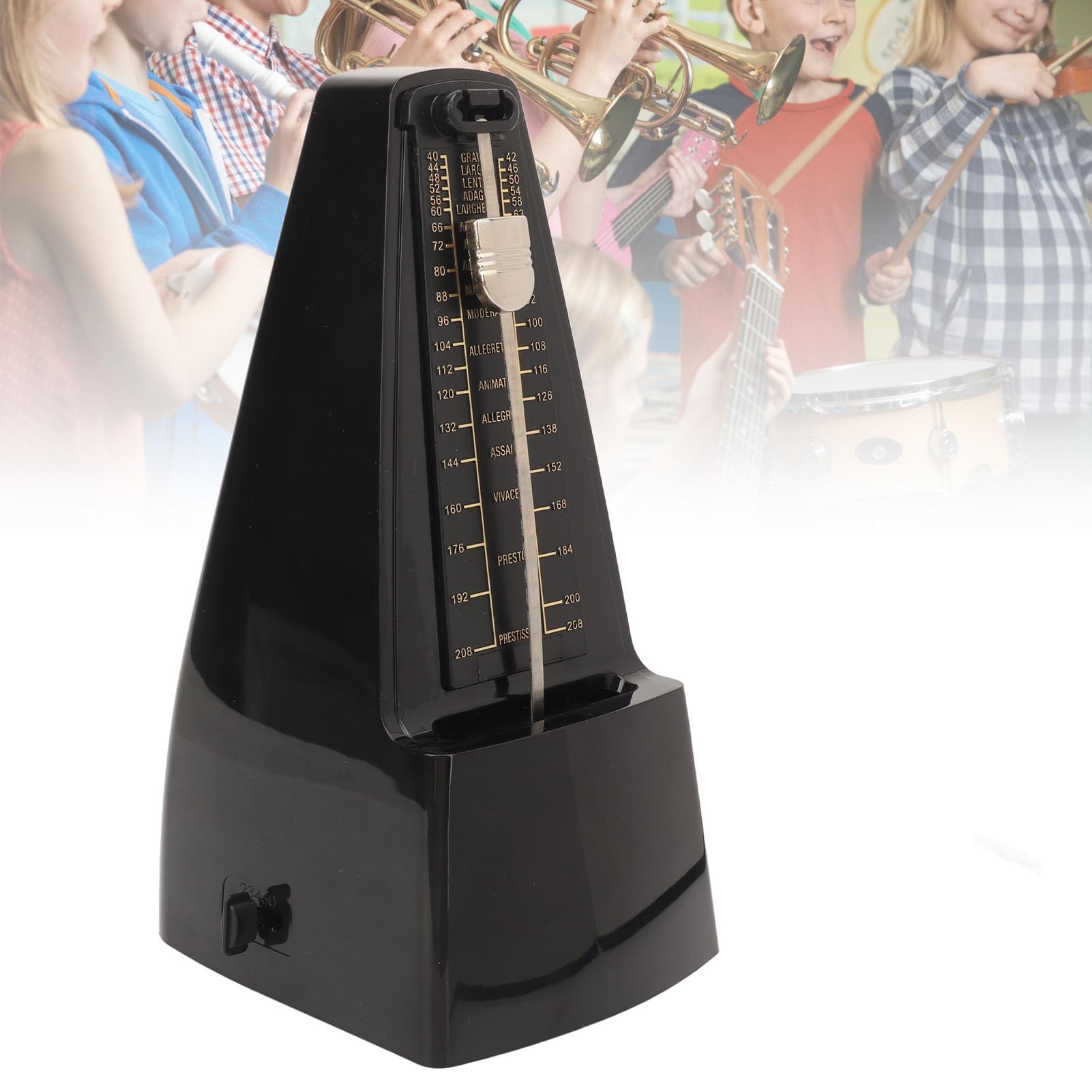 Ejoyous Mechanisches Metronom 40-208 Schläge Universell für Klavier Violine Gitarre