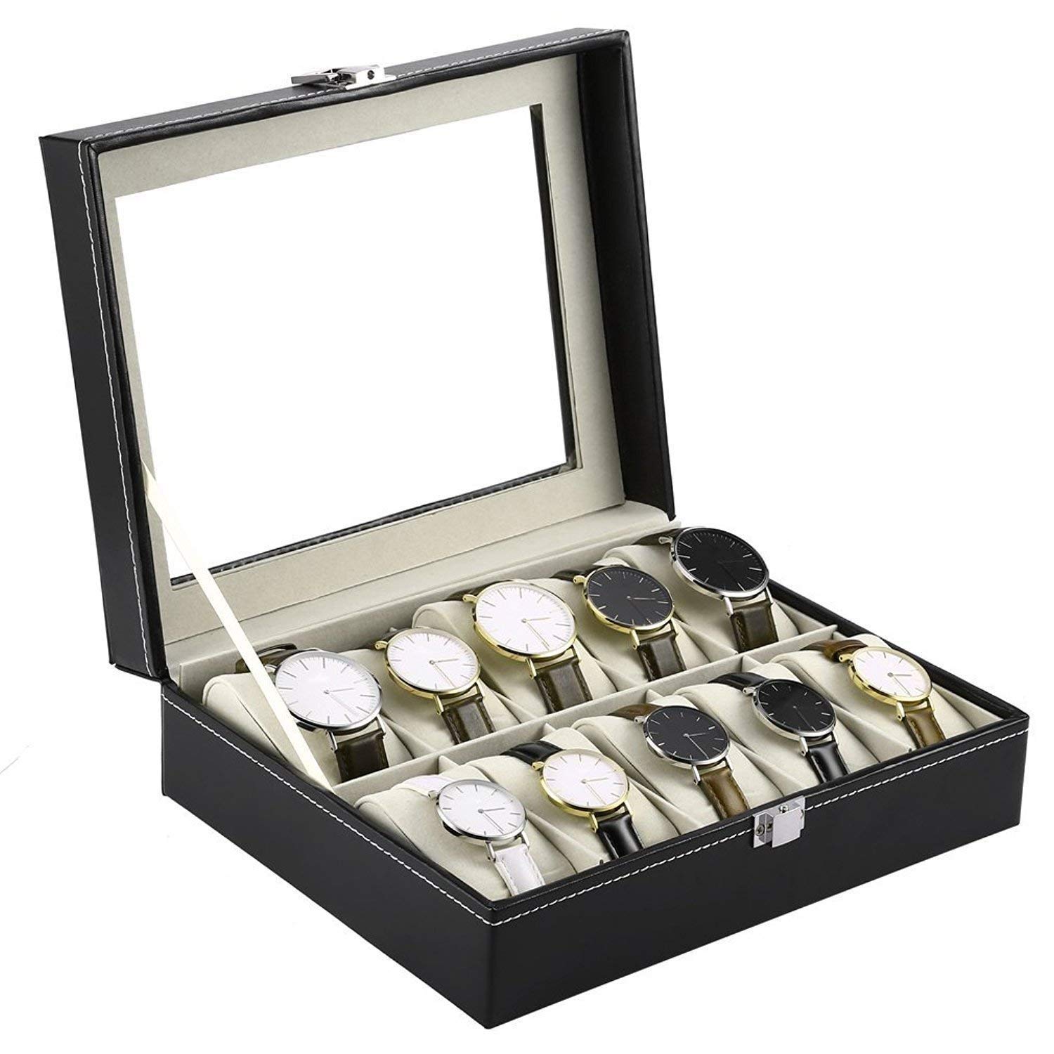 See full amazon price history chart for Bhavyam wrist watch storage box case stand for men women,watch display box for shop counter,travel jewellery earrings watch organizer box for home wardrobe(1 pcs) (10 slot) Bhavyam wrist watch storage box case stand for men women,watch display box for shop counter,travel jewellery earrings watch organizer box for home wardrobe(1 pcs) (10 slot) (B08P6WLYQQ) Amazon Price History, Amazon Price Tracker
