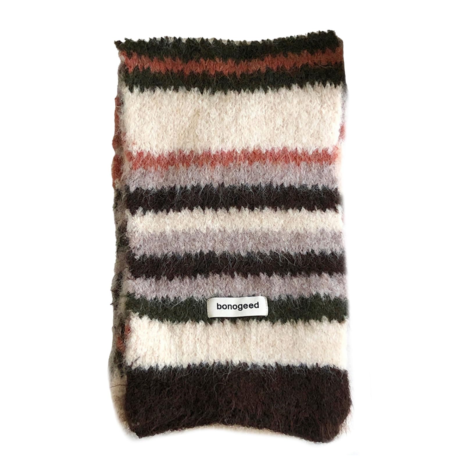 Wkldjf Unisex D Stripe Knitte Scarf Soft Breathable Plush Knitte Neck Wrap Neckerchief For Everyday Use In Autumn An Winter Casual Wear Scarf