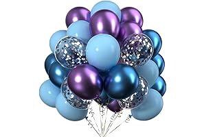 Mesmerizing Blue and Purple Balloons for Enchanting Celebrations