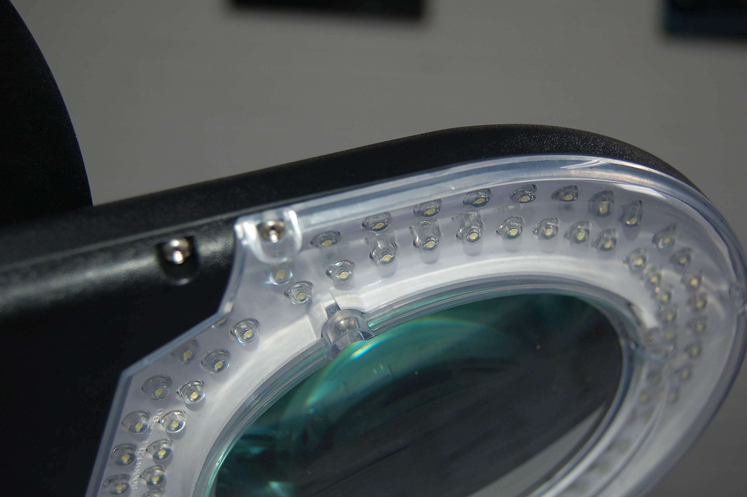 Kaindl LED Leuchtlupe mit Schwanenhals, Echtglas, 3 Dioptrien